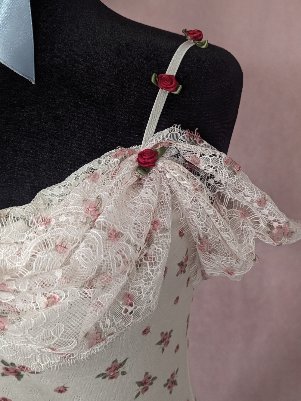 Lacemade Rosebud Lace Garden Mini Dress – XL - Picture 7 of 9